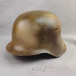 Casque militaire de combat en acier de l’armée allemande de la Seconde Guerre mondiale Waffen Heer M1942 M42