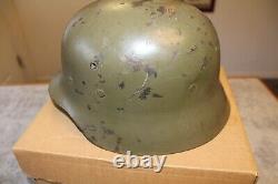 Casque original de l'armée allemande de la Seconde Guerre mondiale