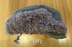 Casquette d'hiver en laine d'infanterie de l'armée allemande