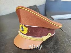 Casquette d’officier d’infanterie de l’armée allemande de la Seconde Guerre mondiale Schirmmütze - KHAKI