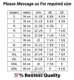 Casquette de crâne en laine noire de l'officier élite des SS allemands de la WWII