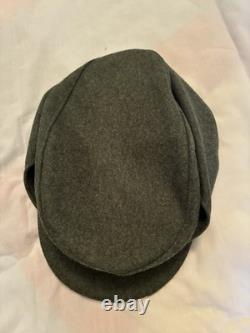 Casquette de ski EREL Robert Lubstein de l'armée allemande WW2 de 59 cm Bergmütze pour Gebirgsjäger