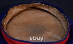 Casquette plate de cérémonie Tellermütze de l'Armée impériale allemande de la Première Guerre mondiale, État de Bade, rare