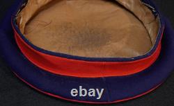 Casquette plate de cérémonie Tellermütze de l'Armée impériale allemande de la Première Guerre mondiale, État de Bade, rare