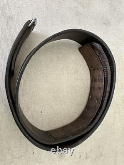 Ceinture de l'armée allemande de la Seconde Guerre mondiale 95 cm