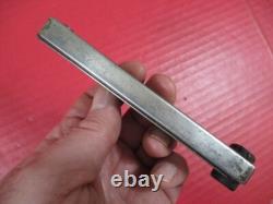Chargeur de P08 Luger allemand d'avant-guerre en nickel avec fond en bois original NICE
