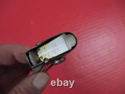 Chargeur de P08 Luger allemand d'avant-guerre en nickel avec fond en bois original NICE
