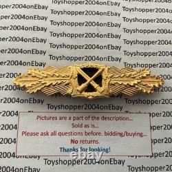 Clasp en or de combat rapproché des vétérans de l'armée allemande de la Seconde Guerre mondiale 1957