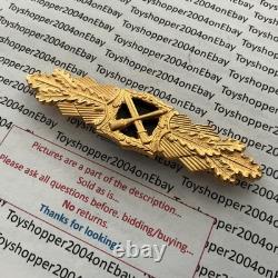 Clasp en or de combat rapproché des vétérans de l'armée allemande de la Seconde Guerre mondiale 1957