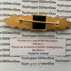 Clasp en or de combat rapproché des vétérans de l'armée allemande de la Seconde Guerre mondiale 1957