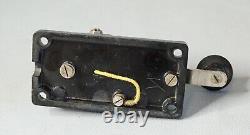 Clé télégraphique Morse militaire allemande rare de la Seconde Guerre mondiale en bakélite