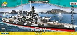 Cobi Battleship Tirpitz / 4809/1982 Bloque Jouets Seconde Guerre Mondiale Petite Armée De Navire Allemand