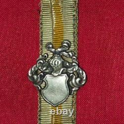 Collection de médailles de montres en or et en argent de l'armée impériale allemande de la Première Guerre mondiale 100% originale