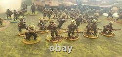 Complet Bolt Action 28mm Ww2 Allemand Ss Army Great Paint Et Beaucoup D’extras