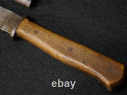 Couteau de tranchée et fourreau de la botte de combat de terrain de l'armée prussienne impériale allemande de la Première Guerre mondiale