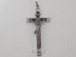 Croix pectorale d'officier de la Wehrmacht de l'armée allemande de la Seconde Guerre mondiale, pendentif crâne relique ! B8