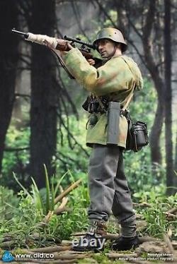 DID D80163 1/6 Homme Sniper Wehrmacht de la Seconde Guerre mondiale Wolfgang 12'' Modèle de Figurine d'Action Jouets