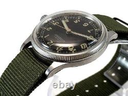 DOMINO RLM, MONTRES-BRACELETS MILITAIRES TRÈS RARES pour l'ARMÉE ALLEMANDE, LUFTWAFFE SECONDE GUERRE MONDIALE