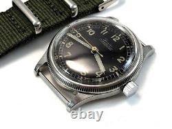 DOMINO RLM, MONTRES-BRACELETS MILITAIRES TRÈS RARES pour l'ARMÉE ALLEMANDE, LUFTWAFFE SECONDE GUERRE MONDIALE