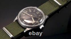 DOMINO RLM, MONTRES-BRACELETS MILITAIRES TRÈS RARES pour l'ARMÉE ALLEMANDE, LUFTWAFFE SECONDE GUERRE MONDIALE