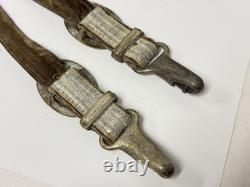Dague rare d’officier de l’armée allemande de la Seconde Guerre mondiale, deluxe, fer à cheval, avec suspensions d’origine