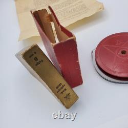 Degeto Weltspiegel 20 WW2 Allemand 8mm Film d'actualités avec boîte et insert Armée silencieuse