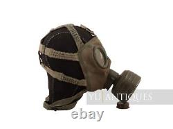 Deuxième Guerre mondiale WW2 Armée allemande Wehrmacht GM30 masque à gaz et contenant datés de l'année 1942