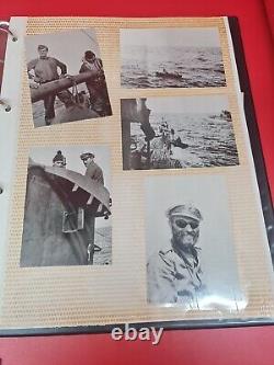 Documents / Photos originaux de la Kriegsmarine U-Boat de l'armée allemande de la Seconde Guerre mondiale