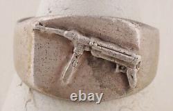 Don 43 Bague allemande de la Seconde Guerre mondiale MP 40 Pistolet-mitrailleur allemand de la Seconde Guerre mondiale Maschinenpistole 1940 Allemagne