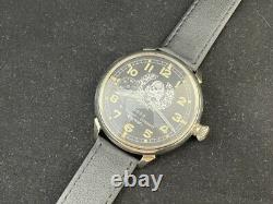 Doxa Panzer Divizion Wwii German Army Vintage 1940 S Military Swiss Wrist Watch