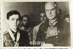 Eberhard von Mackensen, général allemand de la Seconde Guerre mondiale, 1re Panzer, 14e Armée, autographe rare