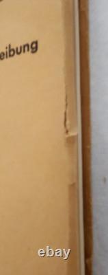 Ensemble de cartes géographiques militaires allemandes de Tunis de 1941 WWII Berlin Army