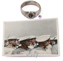 Épée de mer KM Kriegsmarine Seconde Guerre mondiale Anneau Wehrmacht Allemagne Armée Marine