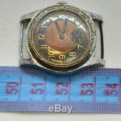Etanche Ww2 II Montre Vintage Militaire Hommes Rare Poignet Armée Allemande Guerre Wristwatch