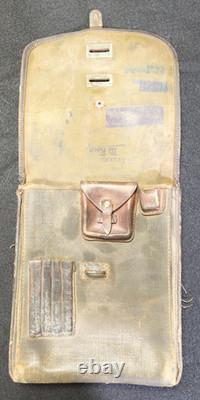 Étui de carte d'officier Beute de l'armée allemande originale de la Seconde Guerre mondiale, émis par l'Armée rouge capturée