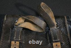 Étui de carte des officiers de l'armée allemande Wehrmacht d'origine de la Seconde Guerre mondiale