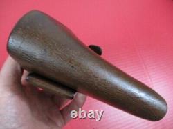 Étui en cuir allemand de l'époque de la Seconde Guerre mondiale pour pistolet Browning Hi Power cgh43. Très BEAU.