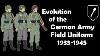 Evolution De L'armée Allemande Champ Uniforme 1933 1945