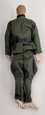Figurine d'officier de l'armée allemande de la Seconde Guerre mondiale Takara Combat Joe en boîte vintage, utilisée, venant du Japon