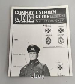 Figurine d'officier de l'armée allemande de la Seconde Guerre mondiale Takara Combat Joe en boîte vintage, utilisée, venant du Japon