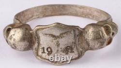 Force aérienne 1941 Luftwaffe Seconde Guerre mondiale anneau Allemagne nazie Croix de fer Wehrmacht