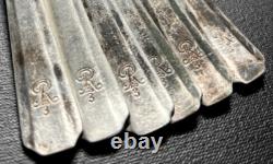 Fourchettes originales de l'Armée Allemande de la WWII PANZER RÉGIMENT 3 Tiger Normandie RARE