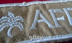 German World War II Army Afrika Officers Cuff Title (authentique)