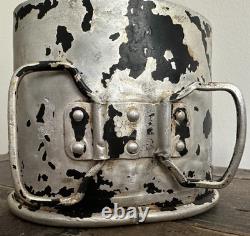 Gourde de l'armée allemande de la Seconde Guerre mondiale avec tasse O. H. W. 41 assortie Wehrmacht Otto Honsel