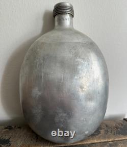 Gourde de l'armée allemande de la Seconde Guerre mondiale avec tasse O. H. W. 41 assortie Wehrmacht Otto Honsel