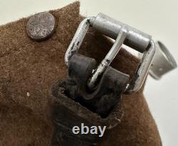 Gourde de l'armée allemande de la Seconde Guerre mondiale avec tasse O. H. W. 41 assortie Wehrmacht Otto Honsel