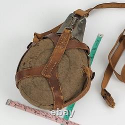 Gourde et tasse M31 de médecin de l'armée allemande de la WWII avec sangle - Médical WW2 À LIRE