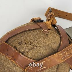 Gourde et tasse M31 de médecin de l'armée allemande de la WWII avec sangle - Médical WW2 À LIRE