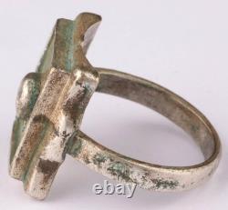 Grèce Salonique 1941 Anneau allemand de la Seconde Guerre mondiale Wehrmacht gothique Allemagne WWII