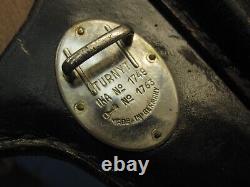 Holster de ceinture en cuir de l'armée allemande pour un pistolet Walther PP - HUNSTIG